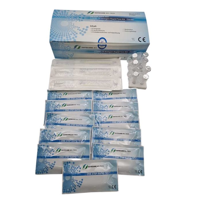 Safecare Covid-19 ag rapid test kit   675 Stk in einem Karton – Bild 2