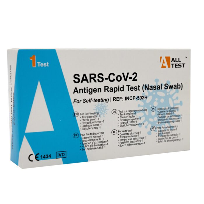 ALLTEST SARS-CoV-2 Antigen Rapid Test (Nasal Swab)