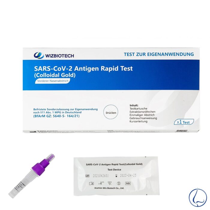 Wiz Biotech SARS-CoV-2 Antigen Rapid Test (5 Stück)