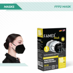 FAMEX FFP2 Maske (10 Stück / schwarz oder weiß)