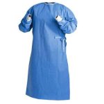 SMS Einweg Schutzkittel unsteril blau in L/XL einzeln verpackt in 10er oder 80er Set