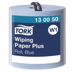 Tork Starke Mehrzweck-Papierwischtücher W1 Premium, 1 Rolle à 510 m, Blau
