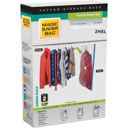 Vakuum-Aufhänger-Taschesatz-Von-2XLarge-(Kleid Pack)